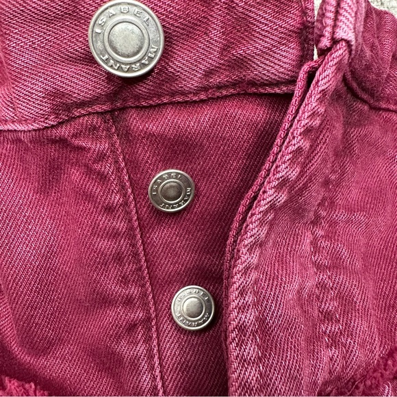 🆕 Isabel Marant Noemie High-Waisted Jeans Size 44 (12) - Picture 9 of 13